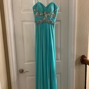 Strapless Prom Dress